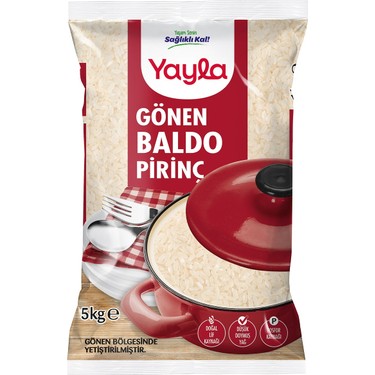 Yayla Gönen Baldo Pirinç 5 KG