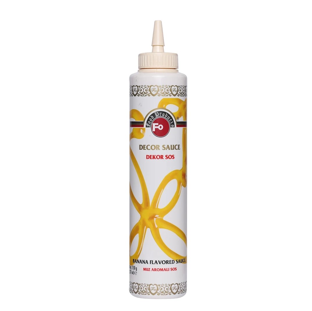 Fo Muz Aromalı Dekor Sos 750 G