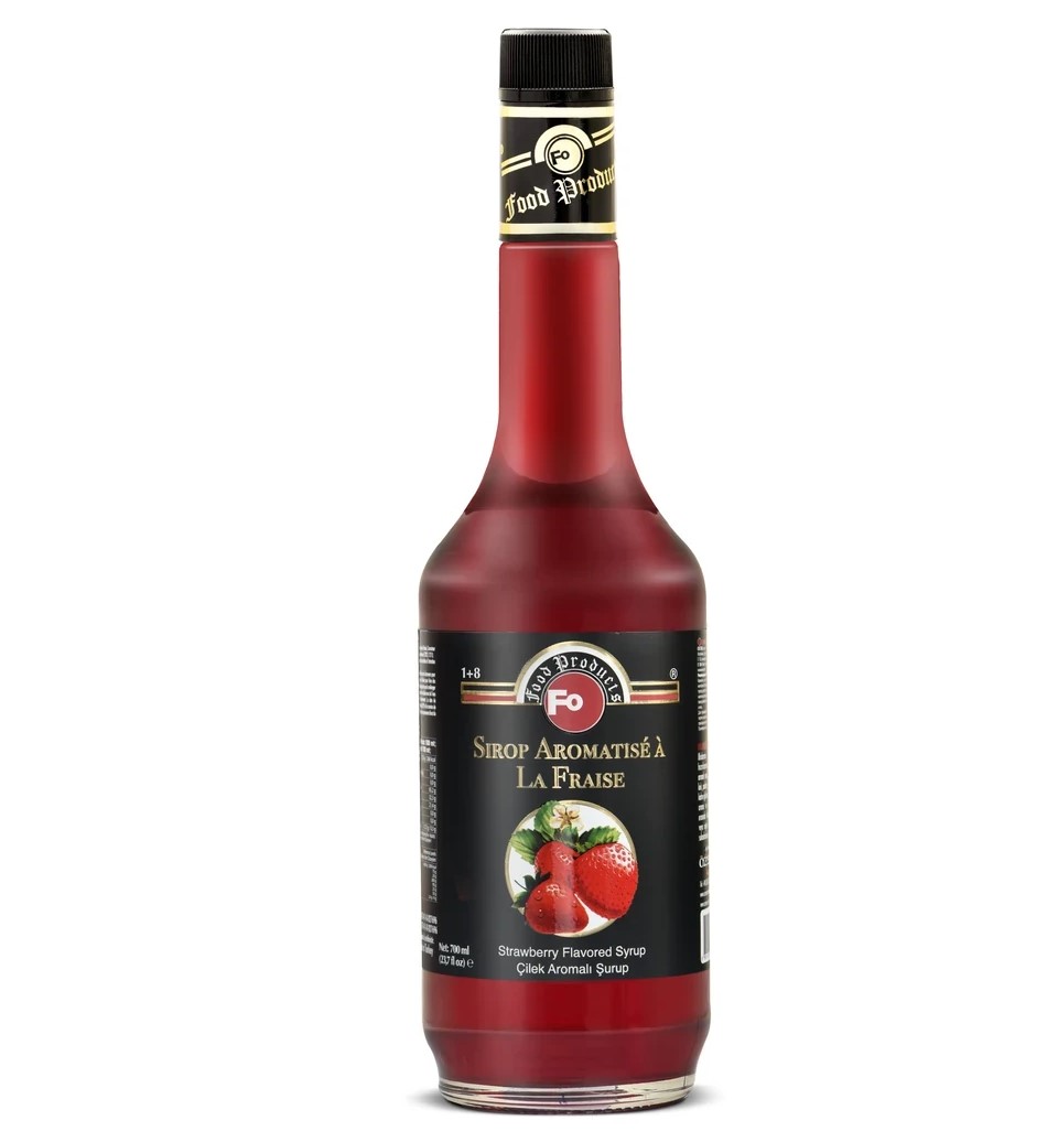 Fo Çilek Aromalı Kokteyl Şurubu 700 ML