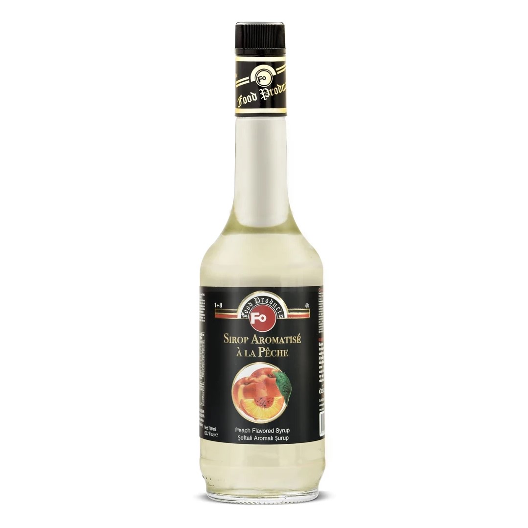 Fo Şeftali Aromalı Kokteyl Şurup 700 ML